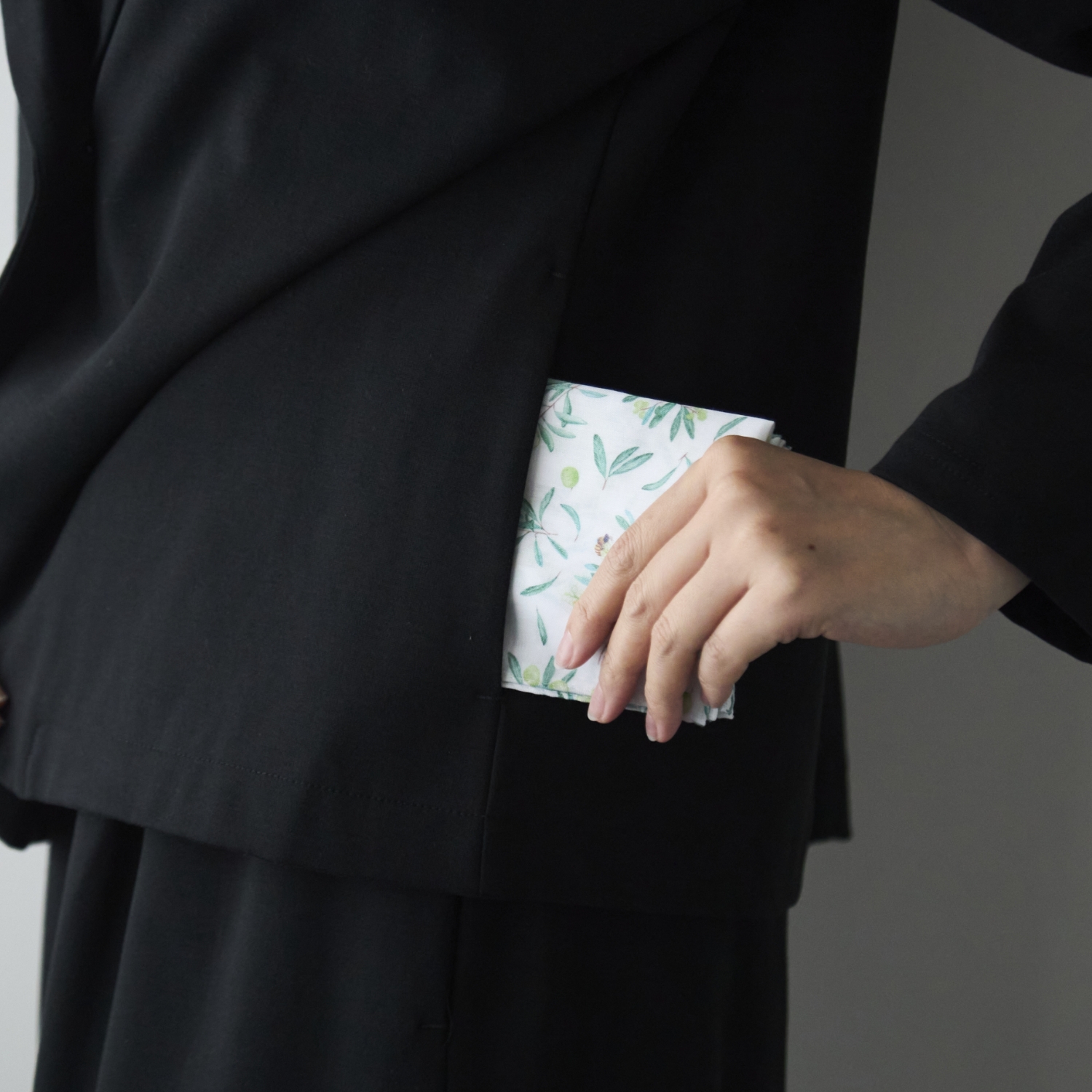 【当店限定】しあわせのオリーブはんかち